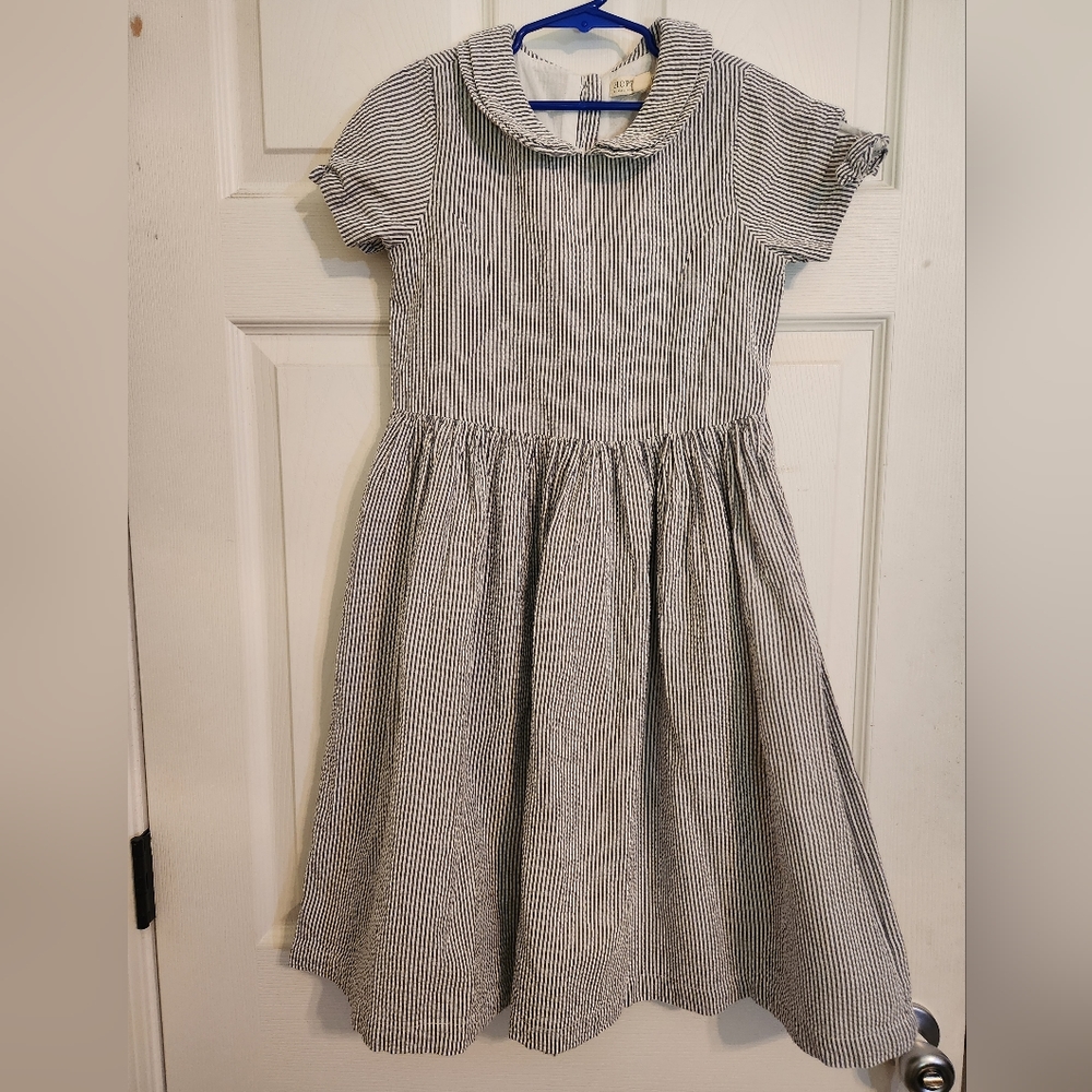Hope and Henry Seersucker Dress